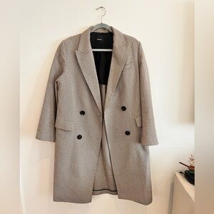 Theory Houndstooth Coat